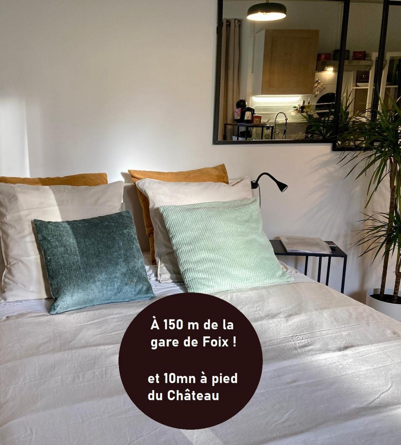 Aux 4 Logis Appart-Hotel - Studio Le City - Petit Dejeuner Inclus 1Ere Nuit Foix Exterior photo